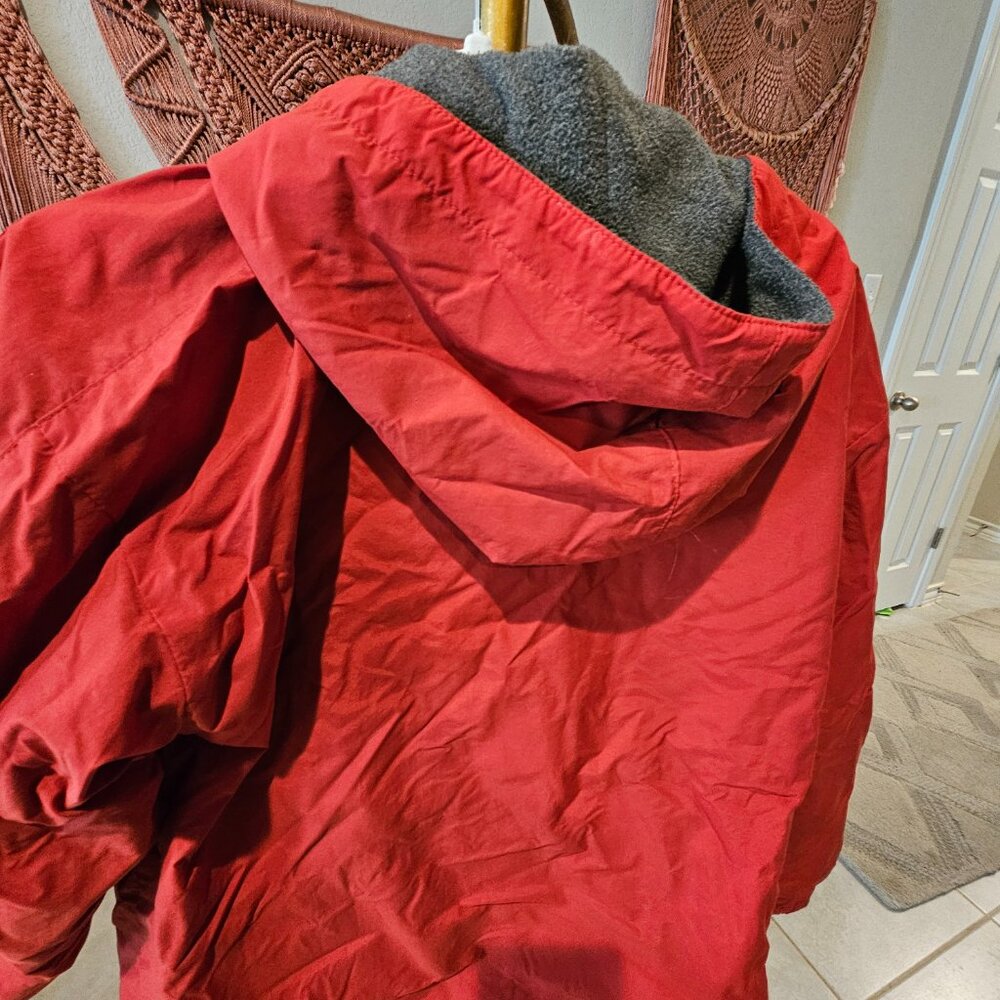 Red Zip Up Jacket - Picture 6 of 8